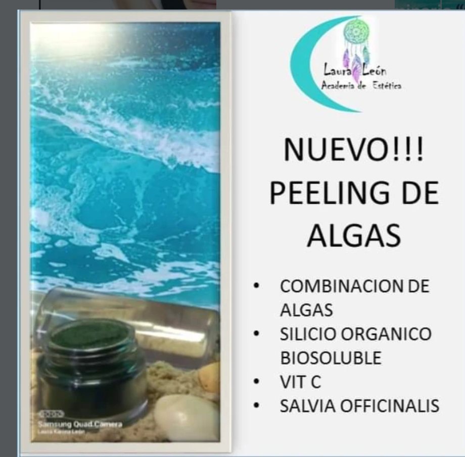 Peeling de algas